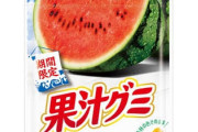 果汁グミのスイカ味美味しい?