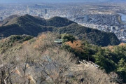 【画像】長良橋バス停から金華山（標高329m）経由で岐阜県庁まで歩く