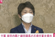 立憲民主党、岸田内閣と細田衆議院議長の不信任決議案を提出