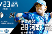 日本ハムvsロッテ 札幌ドーム 15:00 ←なんで？
