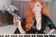 【画像61枚】セクシーすぎるピアニスト高木里代子が『不二子』コスプレで悩殺パフォーマンス