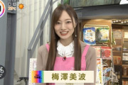 【乃木坂46】早朝から頑張ってるな・・・梅澤美波『THE TIME,』月曜レギュラー初出演！！！キャプチャまとめ！！！