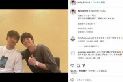 ミスチル桜井和寿の長男、意外な“同年代”のサッカー選手との2ショットに「すごい!!」「昔のお仲間なのですね」と歓喜の声