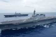 中国の空母に対抗する日本の空母、それを支援する米国＝韓国の反応