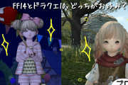 ドラクエ１０とFF14のどちらかを始めたい