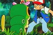 【問題】サトシが最初に捕まえたポケモンはキャタピーですが