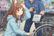 【悲報】自転車の鍵が異物で詰まる→警察に取りに来てもらう話