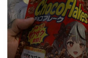 【悲報】チョコフレーク、Vtuberとコラボしたせいでキモいと言われてしまう