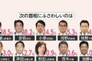 【フジテレビ】「次の総理」　調査で”石破氏”がトップに浮上