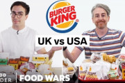 アメリカvsイギリス！バーガーキング対決　海外の反応