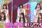 【日向坂46】かとし「甘い声でしほちゃんと呼ばれたい」どさくさに紛れて若林さんへぶっ込むwwww