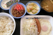なんJ公認チェーン松屋の朝定食とかいう神メニューwww