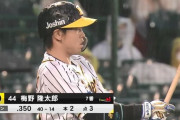 梅野.366HR2打点3大山.417HR3打点5 ←が干されてた理由w