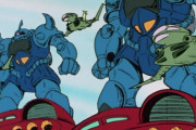 【画像あり】ガンダムのドダイ「劇中ではサブフライトシステムとして活躍していますが元々は普通の要撃爆撃機として開発されました！」←！？