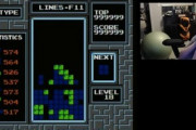 【朗報】13歳が海外ファミコン版『テトリス』で史上初の偉業を達成