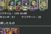 【パズドラ】ベレト、ここ最近の降臨の中だと簡単な方だな