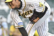 阪神の２番手・藤浪が２試合連続被弾となる２ランで痛恨の失点　表情ゆがめる