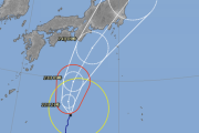 【日本直撃】台風12号の最新進路予想図・・・ヤバ過ぎやろ・・・
