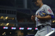 【MLB】メッツ千賀　メジャー初登板初勝利　8K全て“お化けフォーク”の衝撃　侍歓喜の地で6回途中1失点