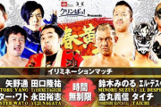 イリミネーションマッチ 矢野通田口隆祐マスター・ワト永田裕志vs鈴木みのるエル・デスペラード金丸義信タイチ  新日本プロレス 新春黄金シリーズ 2.15後楽園ホール