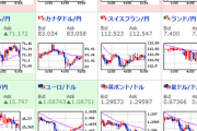 【為替相場】中国感染者数増加に鈍化...という理由でリスクオンムード。上値は重いが下げず１ドル１１０円台。