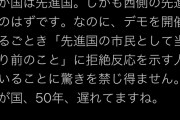 石垣サンフランシス子「我が国は西側の先進国のはずなのにデモに拒絶反応。50年遅れてる」と差別発言
