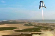 【SF映画の世界】スペースX「スターシップ」100人乗り宇宙船の試験機が浮上成功！