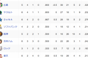 オープン戦順位表(3/3)wwwwxwwwwxwwwwxwwwwxwwwwxwwwwxwwwwxwwww