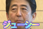 【速報】安倍晋三、柿を食べる