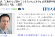 【持ちネタ】玉川徹氏「なぜ日本で出来ないんだろう」台湾地震避難所との「差」を単純比較してしまいツッコミ多数