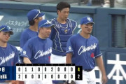 中日14安打4得点の猛攻で連敗脱出！！