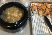 夜食で唐揚げ揚げたんだが