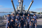 海自潜水艦「ずいりゅう」の乗員、訓練の合間を利用して戦艦ミズーリ記念館を訪問！