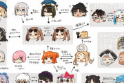 【FGO】ノリと気分と主観で相関図つくったから見てほしい　Fate/GrandOrderのイラスト紹介1896