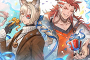 【グラブル】本日3/14はホワイトデー！贈り物を送るル・オーとウィルナスのイラストが公開！