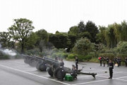 安倍氏国葬、自衛隊が105ミリりゅう弾砲を用いて弔砲…吉田元首相ら前例を踏まえ19発を踏襲！