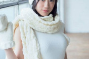 【画像9枚】NMB48 上西怜(18)、水着姿で魅せる美乳・美ボディが最高すぎる！
