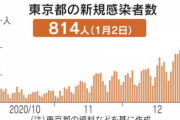 東京+814　陽性率21.3%