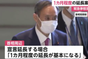 日本政府､緊急事態宣言を1ヶ月延長か　閣僚｢減少してない｡来週の数字を見て判断｣