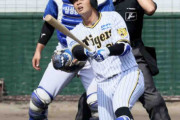 【阪神】４年目井上広大が満弾で外野争い猛アピール、対外試合早くも２発目
