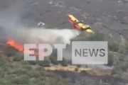 山火事の消火活動にあたっていたギリシャ空軍機が墜落…パイロット2人は死亡！