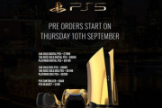 価格は100万円超！純金仕様『PS5』が9月10日から予約受付開始いいいい