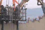【動画】この解体作業、怖すぎわろた
