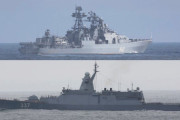 【緊急速報】ロシア軍の大艦隊、千葉県銚子沖に集結