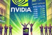 nVIDIA株「M$抜いて時価総額世界ナンバー1とったで！まだ買ってないやついるんか❓」