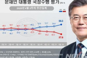 【韓国】文大統領支持率58.3%