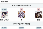 【超画像朗報】鬼滅のソシャゲ、ようやくリセマラランキングが出揃うwwwwwwwwwwww