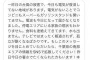 女優・菜々緒「千葉の停電をもっと報道して！！！！！！！！！！」