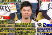 【ジョブチューン】オリックスと阪神の優勝特番の差…