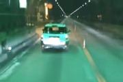 【裸】これが逆あおり運転？中央道を時速20キロで走る車にイライラ。